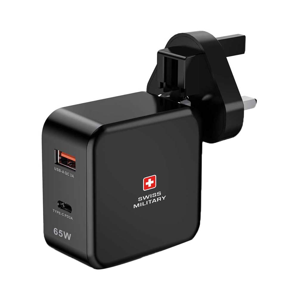 Swiss Military Power Station PD AC-Charger 65W Black