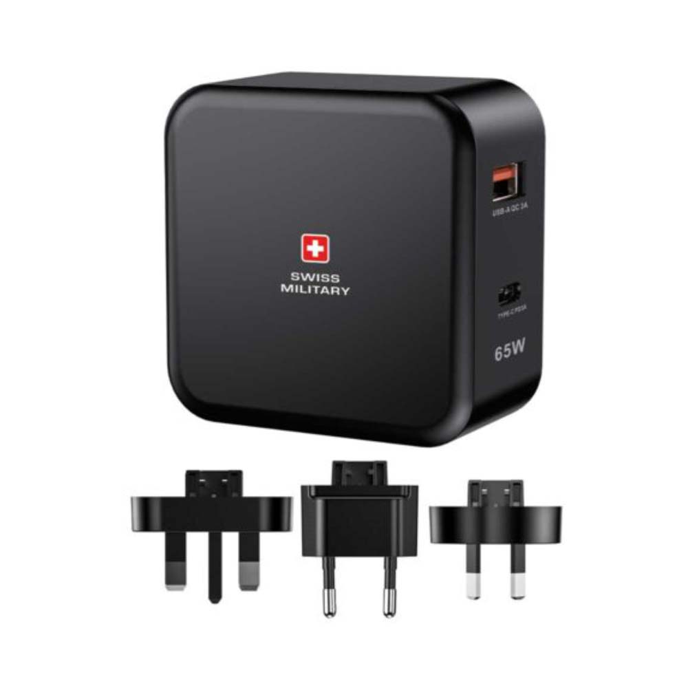 Swiss Military Power Station PD AC-Charger 65W Black