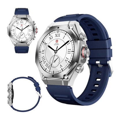 Swiss Military DOM6 Smartwatch – Silver Blue
