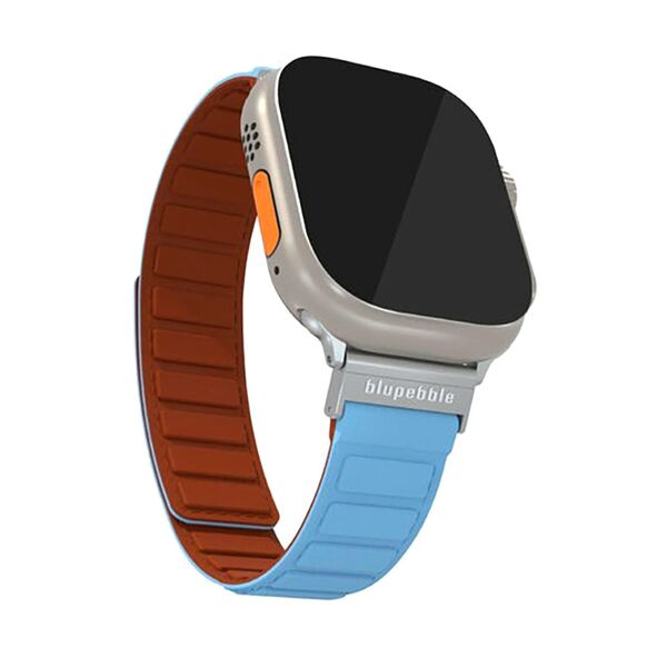 Blupebble Reversible Magnetic Apple Watch Strap Blue