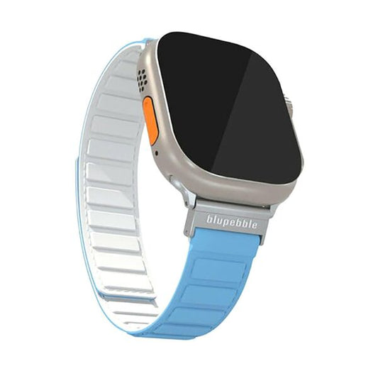 Blupebble Reversible Magnetic Apple Watch Strap Blue