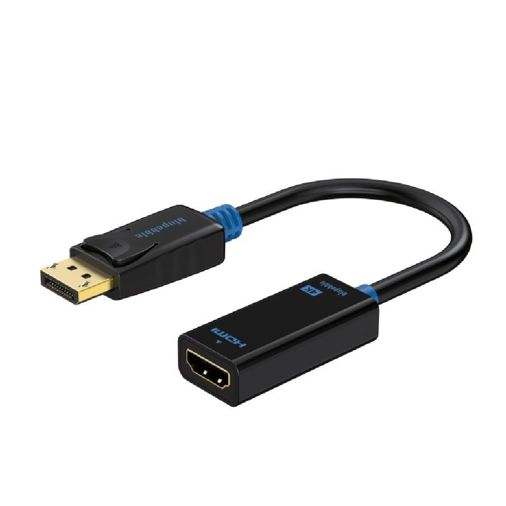 Blupebble Displayport To Hdmi Adapter Black