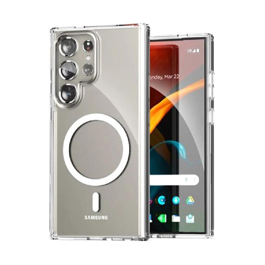 Blupebble Hybrid MagSafe Phone Case For Samsung S24 Ultra Clear
