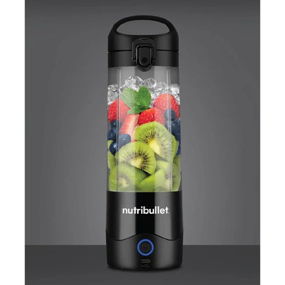 Nutribullet Portable Blender with Handled Sip Lid 475ml Black