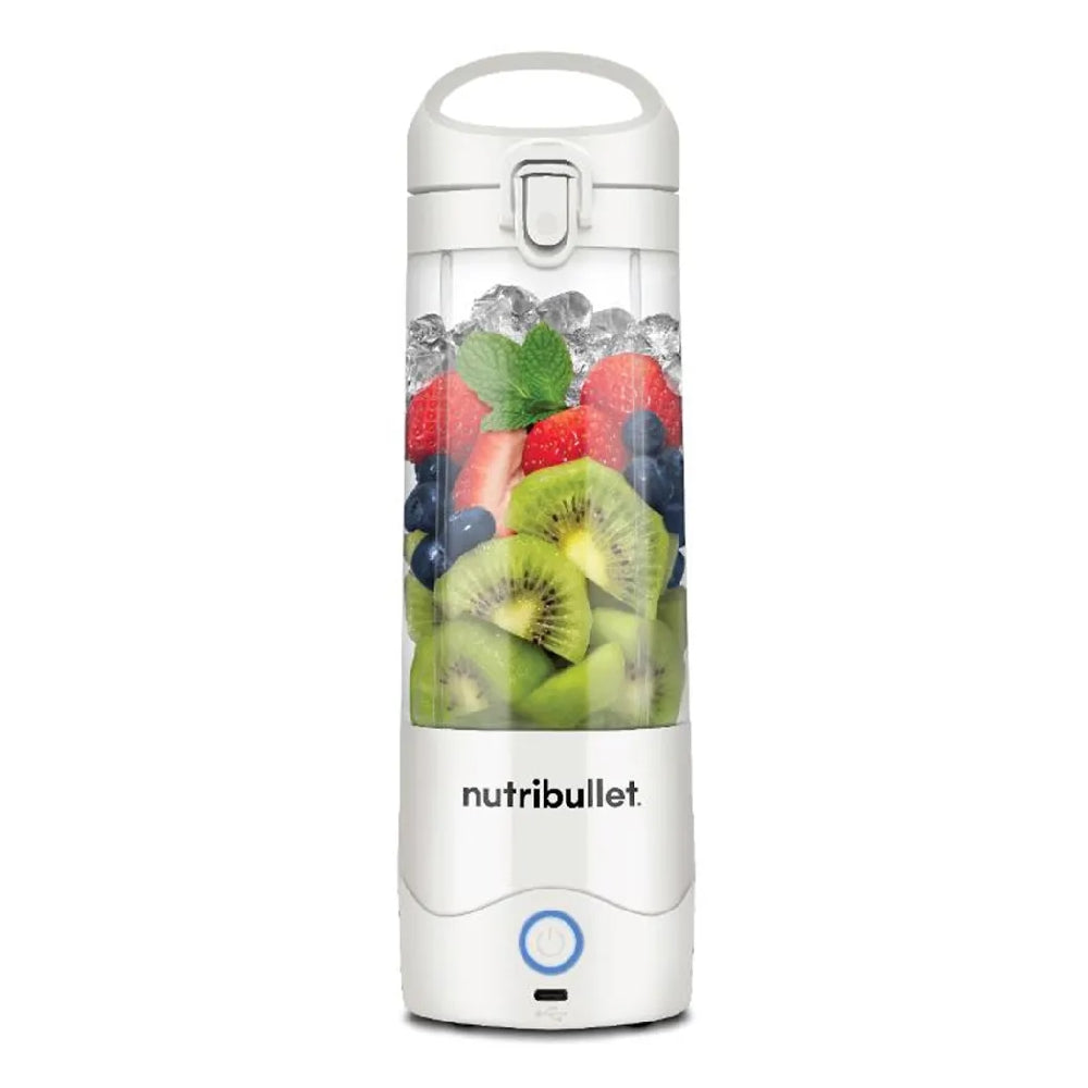 Nutribullet Portable Blender with Handled Sip Lid 475ml Off White