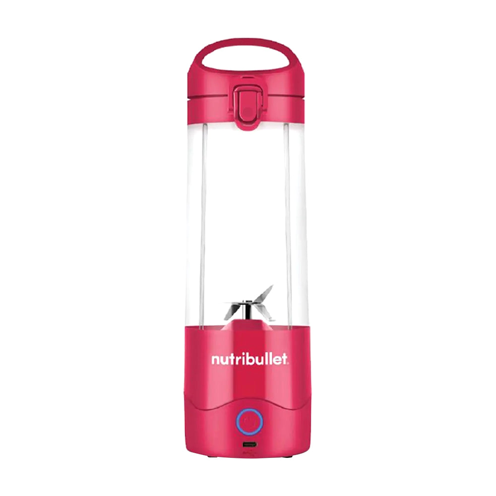 Nutribullet Portable Blender with Handled Sip Lid 475ml Magenta