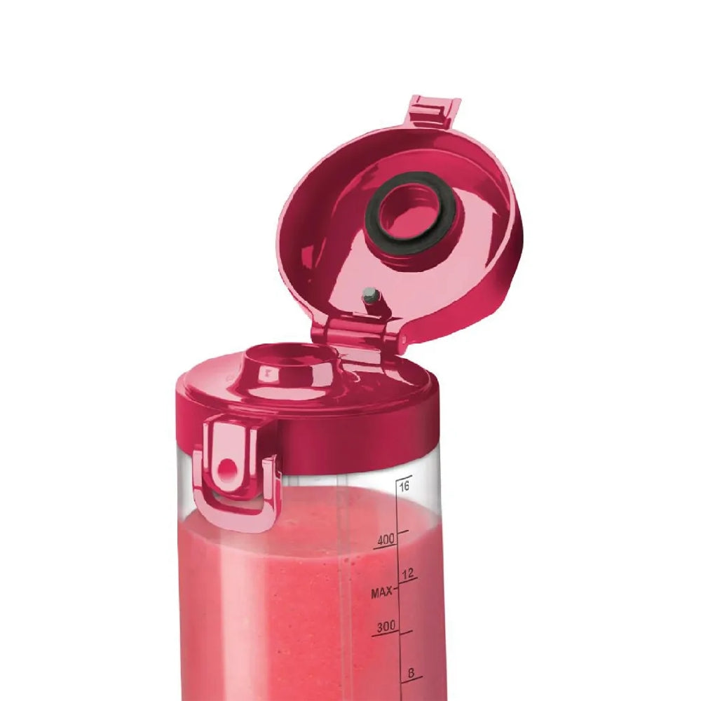 Nutribullet Portable Blender with Handled Sip Lid 475ml Magenta