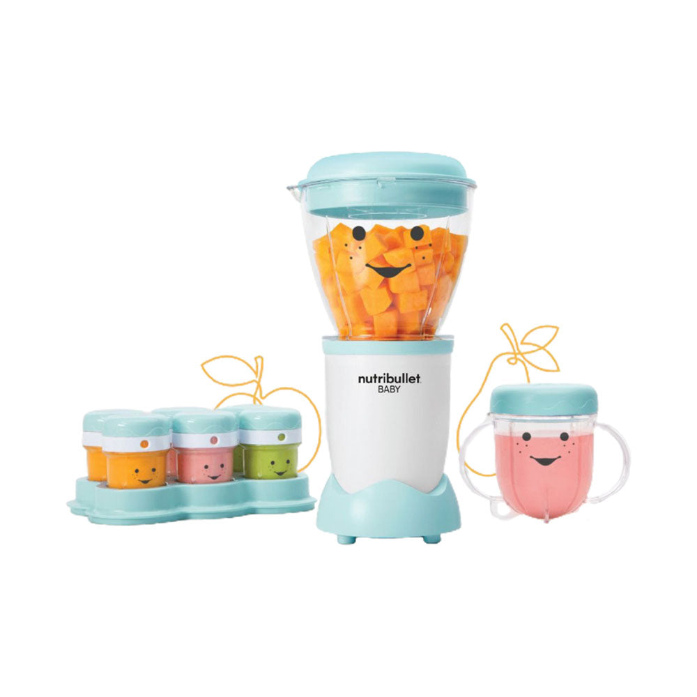 NutriBullet NBY-1812 Baby Food Maker 18-Piece Set - Full Kit