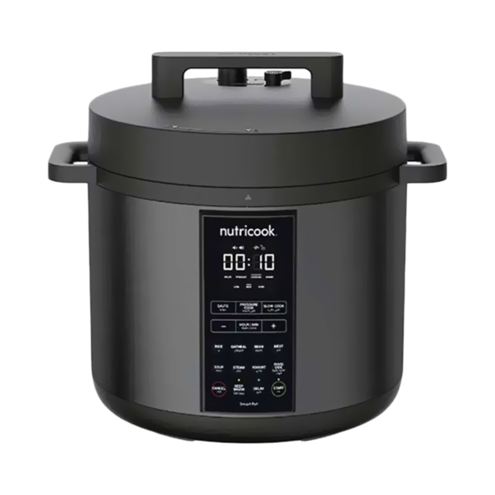 Nutricook 9-In-1 Smart Pressure Cooker 8000ml Black