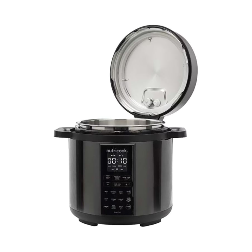 Nutricook 9-In-1 Smart Pressure Cooker 8000ml Black