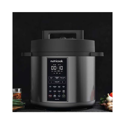 Nutricook 9-In-1 Smart Pressure Cooker 8000ml Black