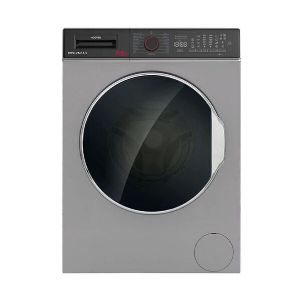 Hoover Front Loading Washer 8+6kg Silver HWD-V8614-S