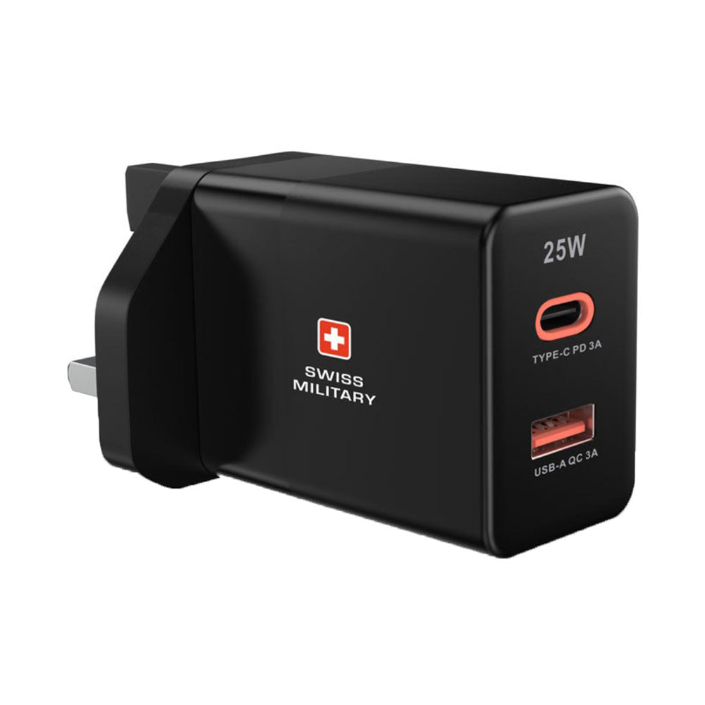 Swiss Military Power Station AC Charger Black