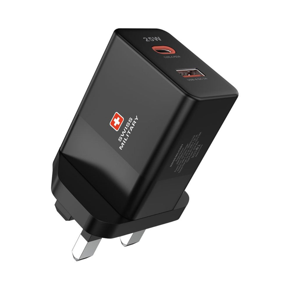 Swiss Military Power Station AC Charger Black