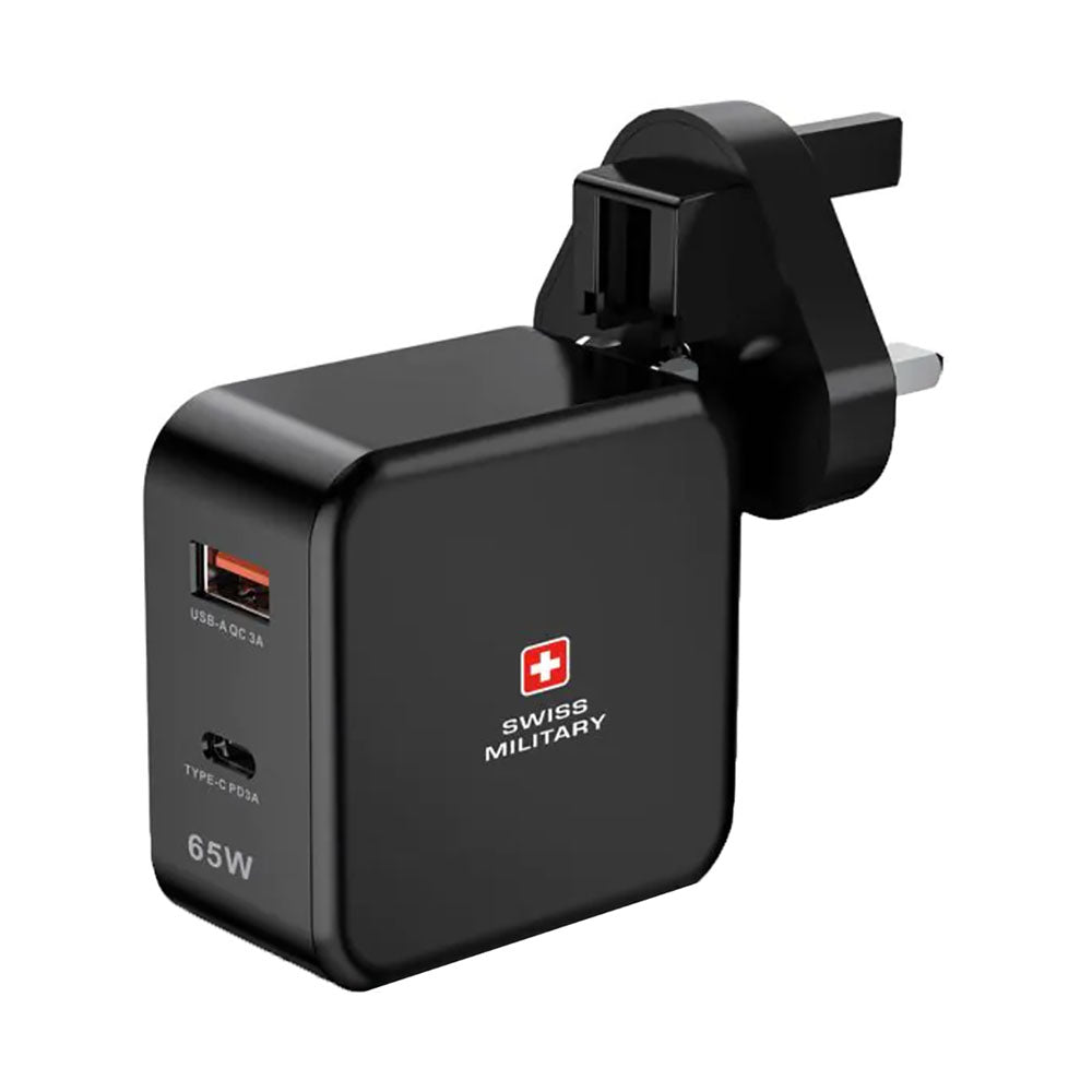 Swiss Military Power Station QC Charger Black