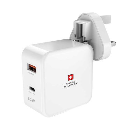 Swiss Military Power House AC-Charger 65W White