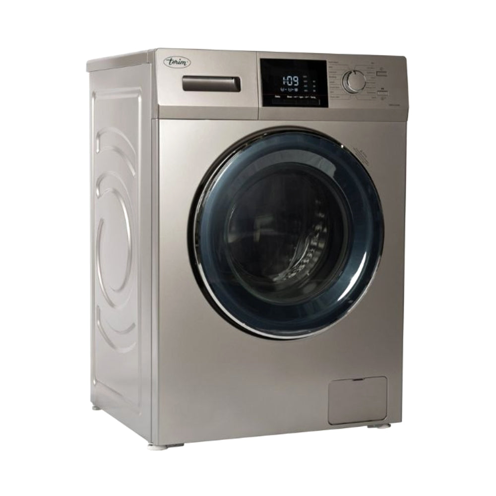 Terim Front Load Washing Machine 8.5Kg Silver TERFL91200S