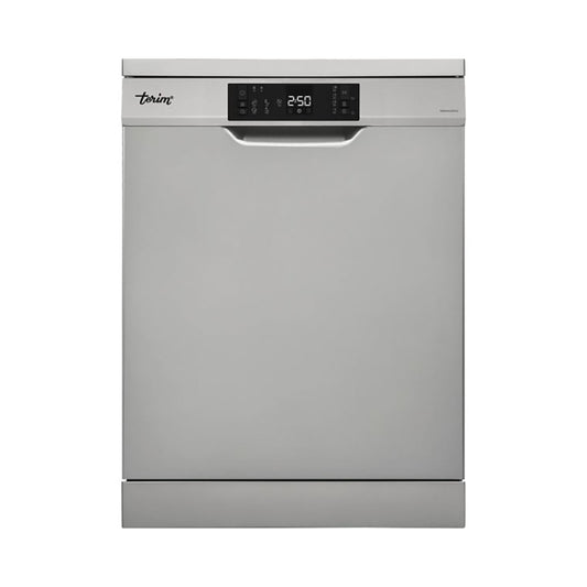 Terim 12 Place Settings Free Standing Dishwasher Dark Silver TERDW1205VS