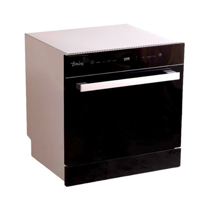 Terim 8 Place Settings Counter Top Dishwasher Black TERDW0804GB