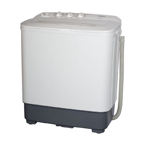 Super General Twin Tub Semi Automatic Washing Machine 8 Kg  White SGW80