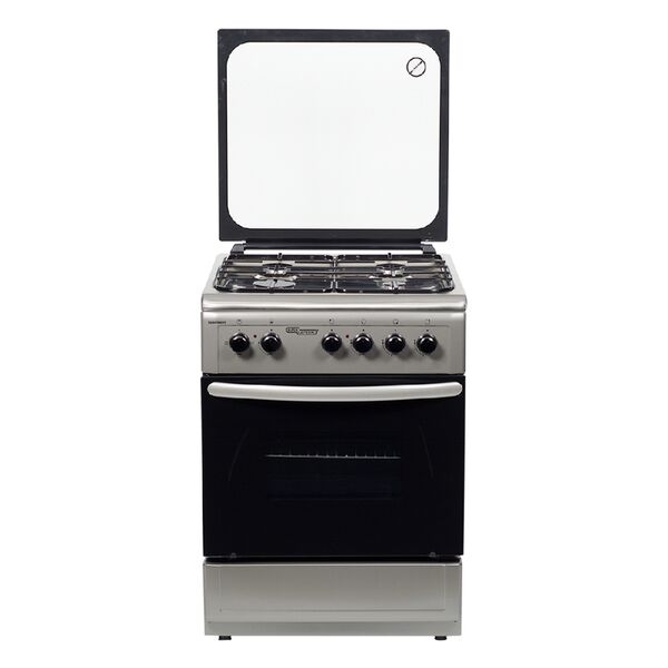 Super General 50cm 4 Burner Gas Cooker Silver SGC5470MSFS