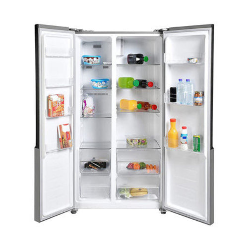 Super General Side By Side Refrigerator 600L Silver SGR710SBS-SS