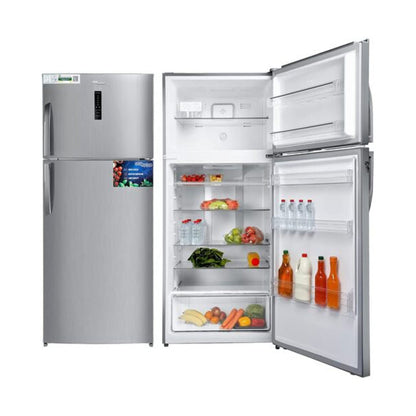 Super General Double Door Refrigerator 479L Silver SGR615I