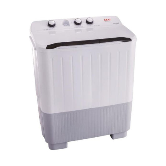 Akai Washing Machine Semi Automatic 9Kg White WMMA-X09TT