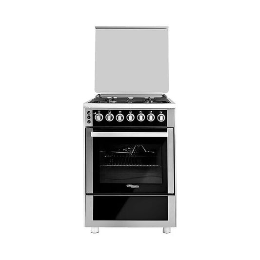 Super General 5-Burner Gas-Cooker Silver 616FSBGOFR