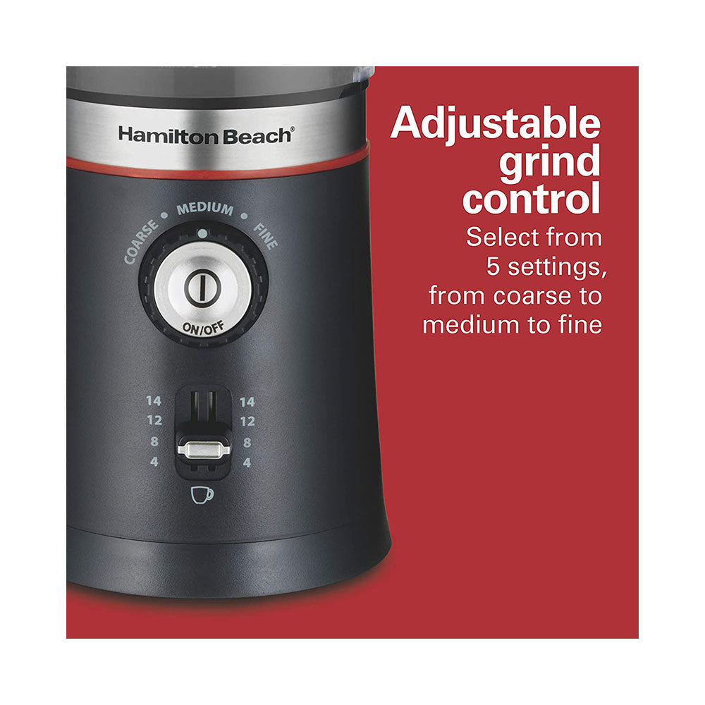 Hamilton Beach 14 Cup Coffee Grinder Black