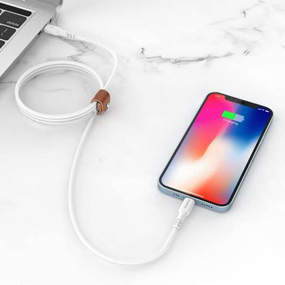 Blupebble Powerflow USB-C To Lightning Cable 120cm White