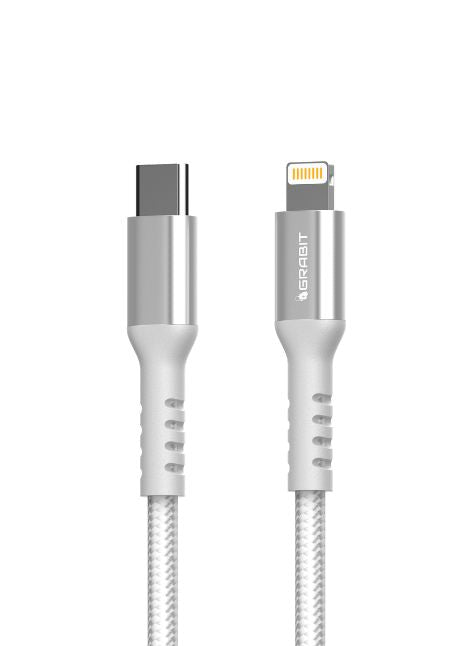 GRABIT GCBL-40 Type-C to lgtn cable WHT