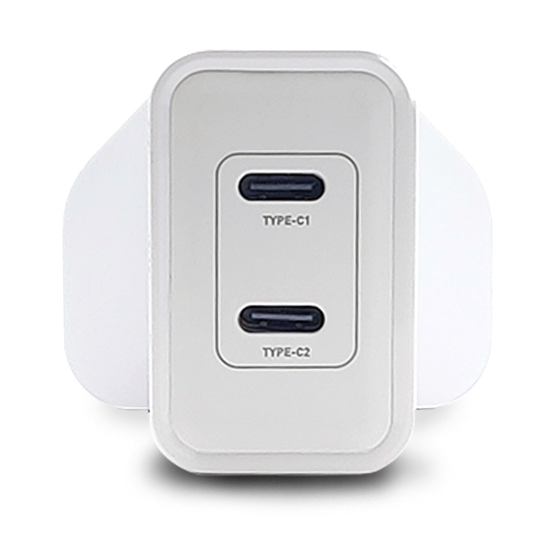 GRABIT GTC-200C PD 45W Dual USB port WHT