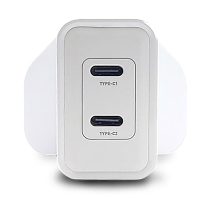 GRABIT GTC-200C PD 45W Dual USB port WHT