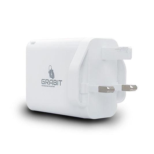 GRABIT GTC-300 PD 65W WALL ADAPTER WHT