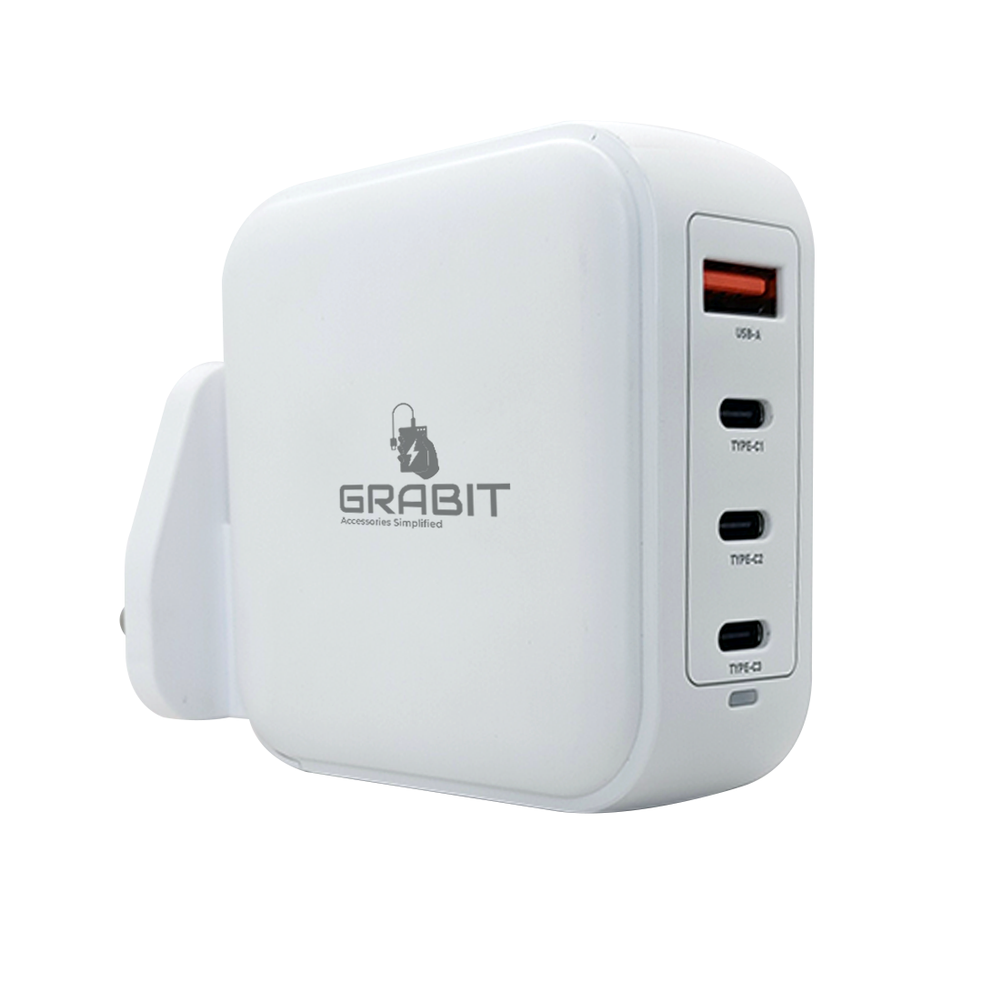 GRABIT PD100W GAN TRAVEL CHARGER GTC-400