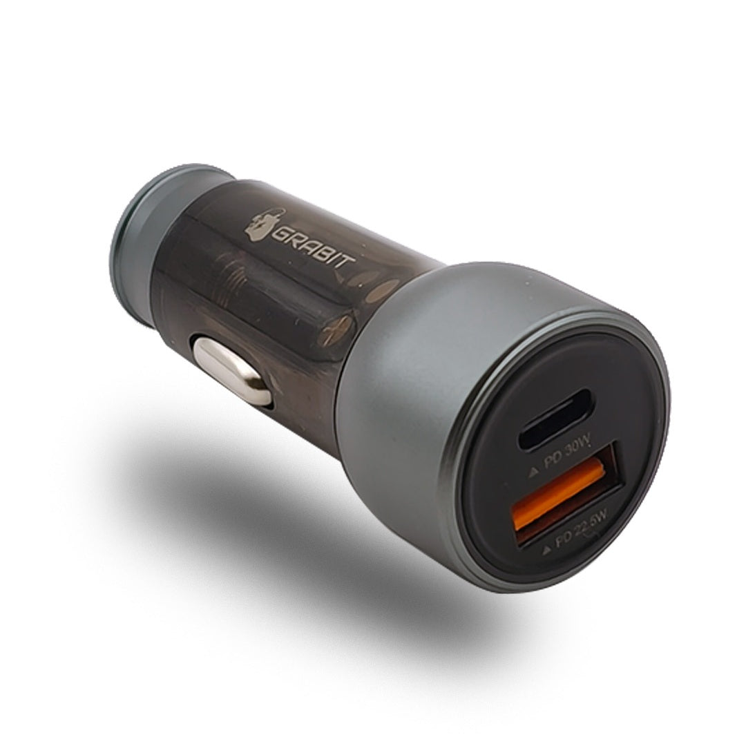 GRABIT GCC-100 52.5 W Car Charger BLK