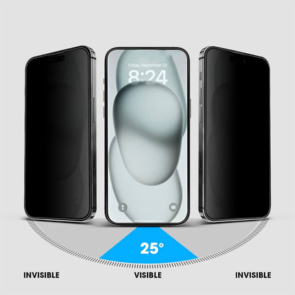 GRABIT Screen 360 GLU iPhone 16 Pro Max, Full Matte Privacy Glass