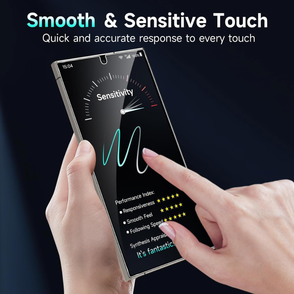 GRABIT Screen360 GLUE S25 Ultra, Full Matte Privacy Glass