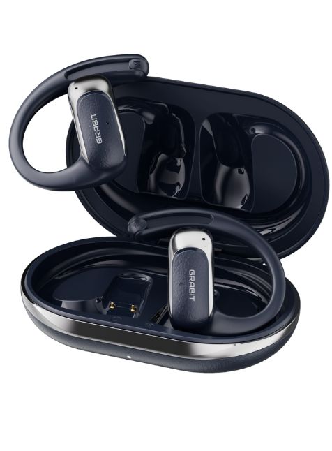 GRABIT G-AERO OPEN EAR WIRELESS EARBUDS BLACK