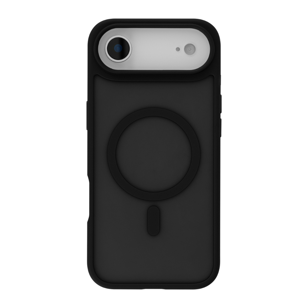 Infinyty Gleam Hybrid Matte Soft Touch MagSafe Case for iPhone Air, Black
