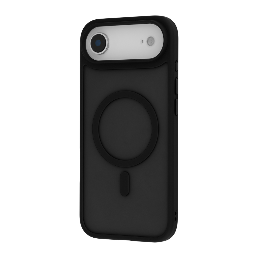 Infinyty Gleam Hybrid Matte Soft Touch MagSafe Case for iPhone Air, Black