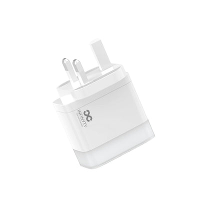 Infinyty VoltX65 Wall Charger 65W, White