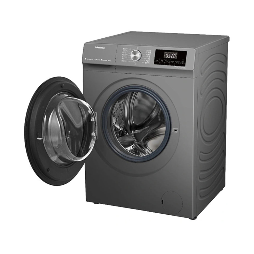 Hisense Front Load Washer Dryer 10kg Titanium Grey WFQA1014EVJMWT