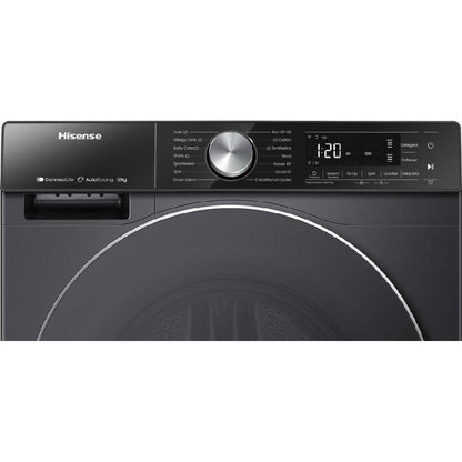 Hisense Front Load Washing Machine 12kg Black WF5S1245BB