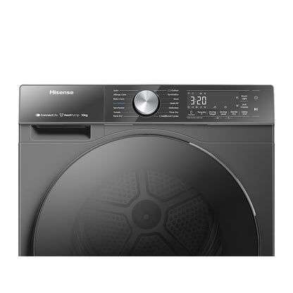 Hisense 5S Series Heat Pump Dryer 10kg Charcoal Black DH5S102BB