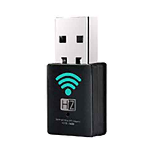 Heatz Universal Nano USB Wifi Wireless Adapter 300 Mbps Black