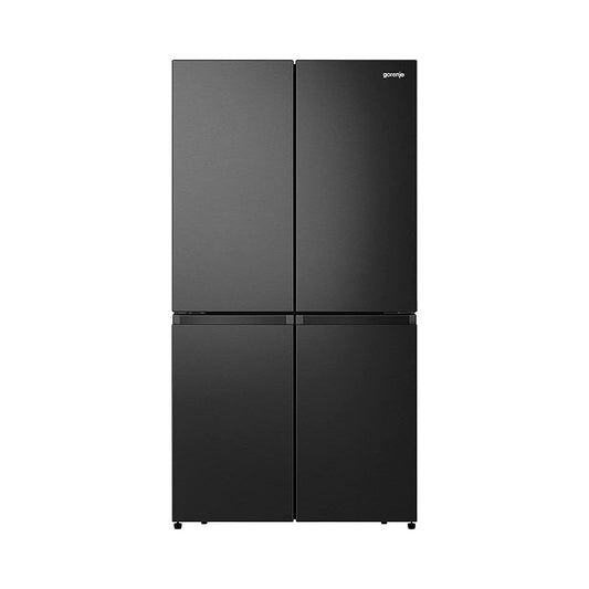 Gorenje Freestanding French Door Refrigerator 611L Black NRM9181SB