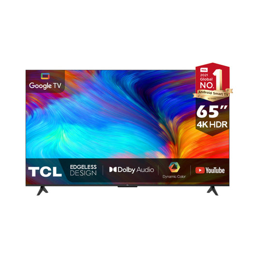 TCL 65" 4K QLED Smart TV Black 65P637