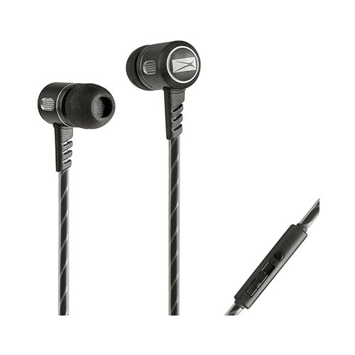 Altec Lansing Metal Wired In-Ear Earphones Black